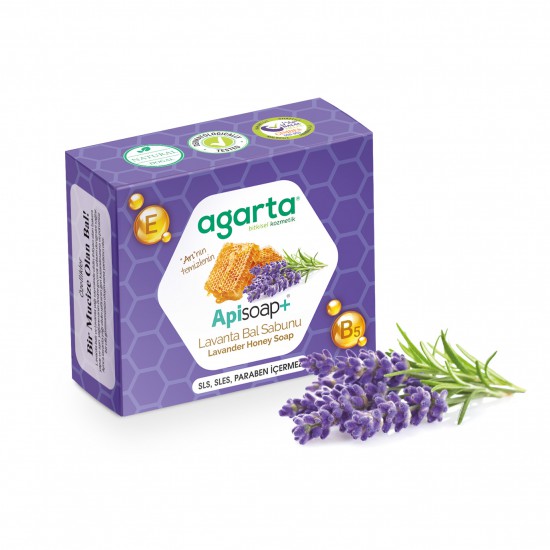 Agarta Natural Handmade Lavender Honey Soap 100 gr